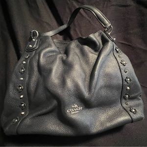 Navy Blue Coach Handbag!